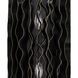 Estela 2 Light 10 inch Matte Black Sconce Wall Light, Smithsonian Collaboration