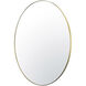 Tablet 50 inch Gold Wall Mirror