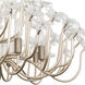 Wildflower 8 Light 32 inch Gold Dust/Artifact Chandelier Ceiling Light, Smithsonian Collaboration