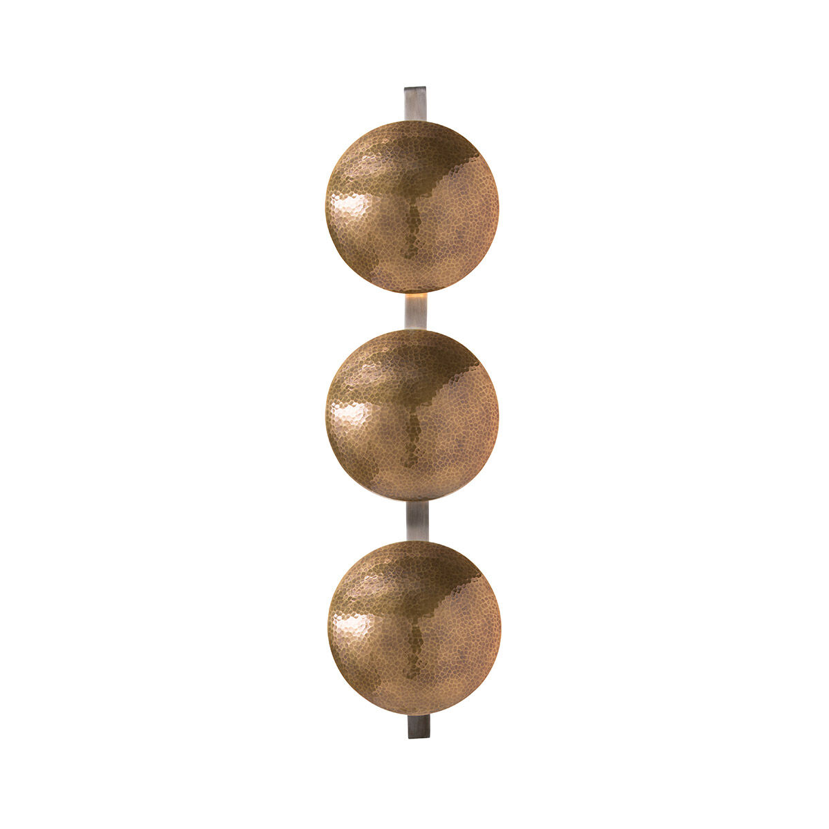 Diesel 6 Light 9 inch Antique Brass/Natural Iron Sconce Wall Light, Round