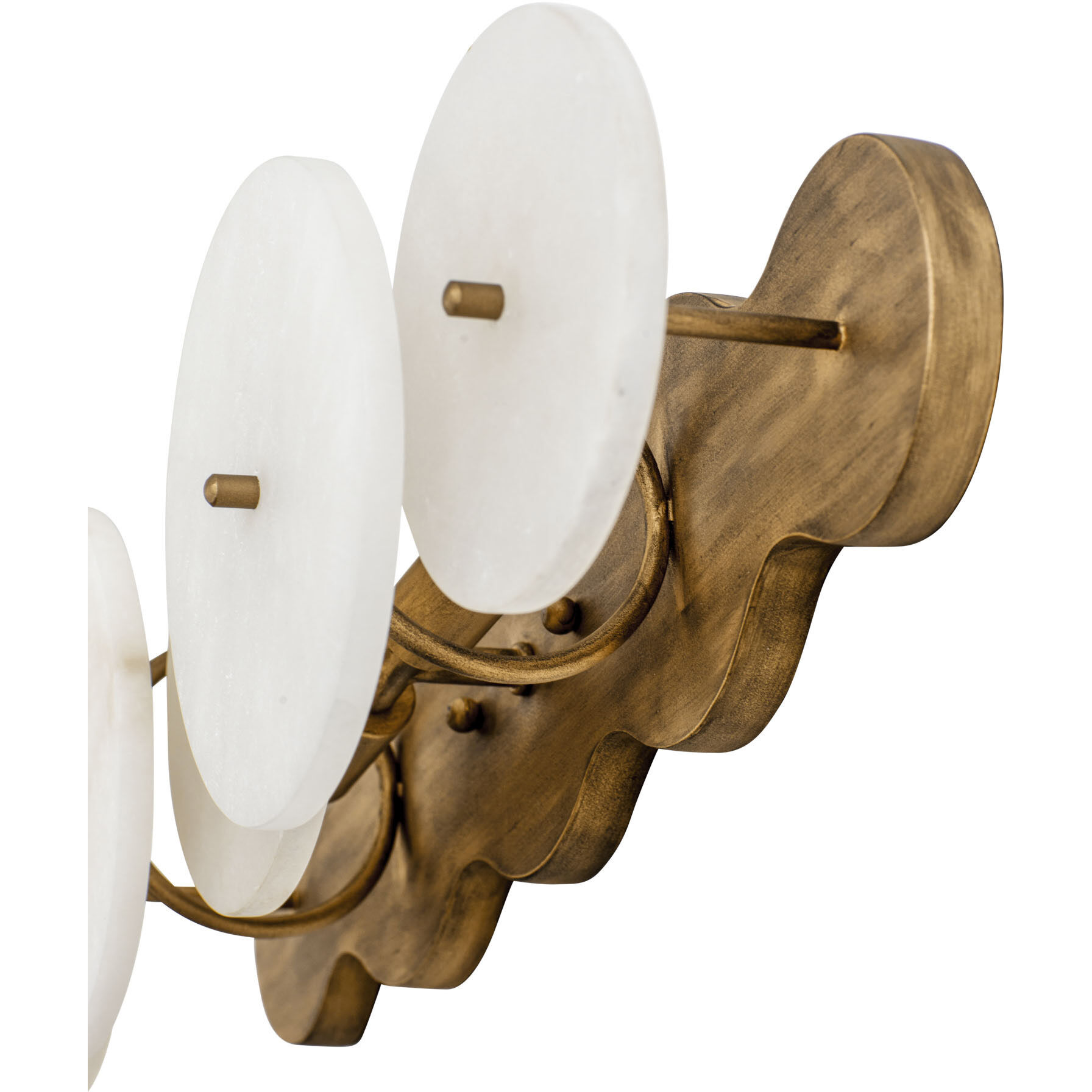 Cosmos 2 Light 20.5 inch Havana Gold Bath Vanity Light Wall Light, Smithsonian Collaboration