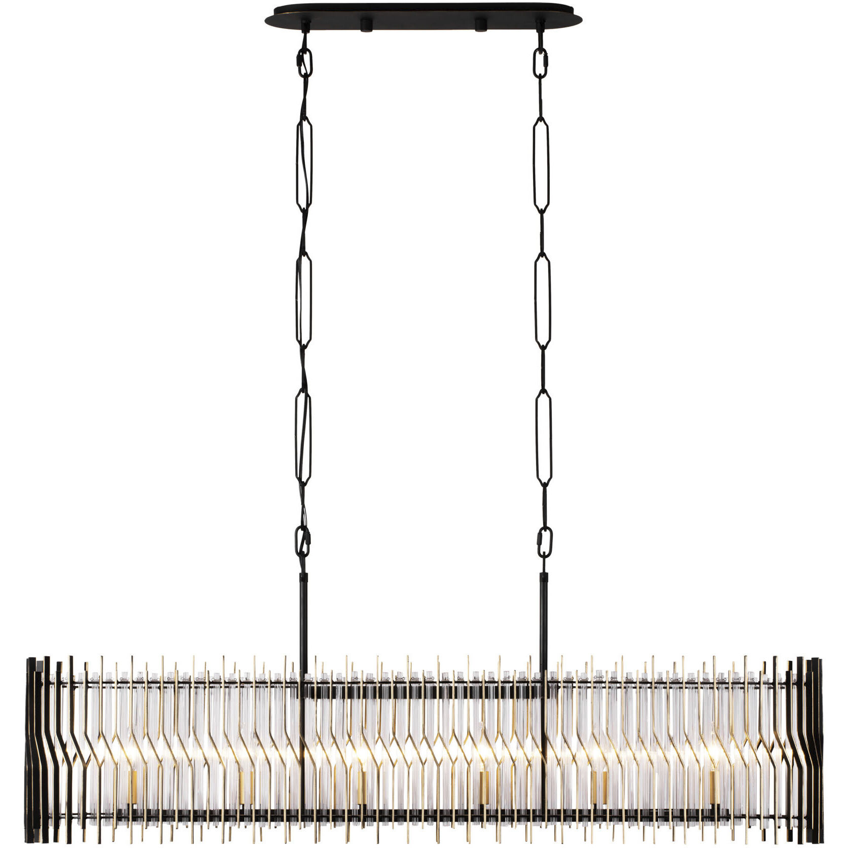 Park Row Linear Pendant Ceiling Light, Smithsonian Collaboration