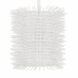 Urchin 1 Light 8 inch White Mini Pendant Ceiling Light