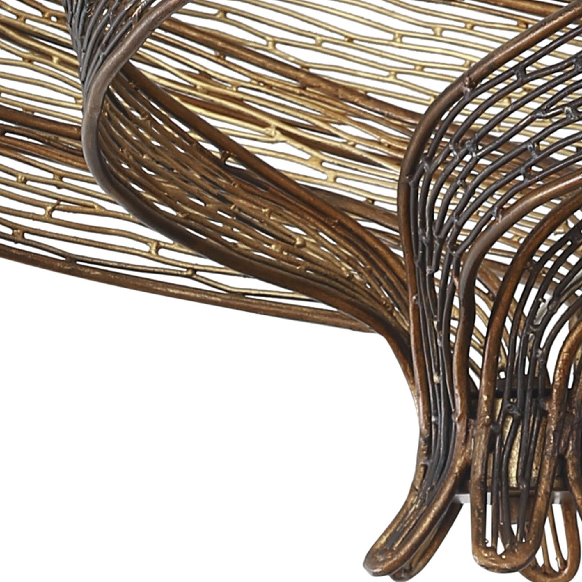 Flow 6 Light 28.5 inch Hammered Ore Chandelier Ceiling Light