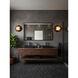 Botanic Panic 1 Light 13 inch Dark Bronze and French Gold Flush Mount Ceiling Light