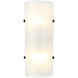 Fairchild 2 Light 6 inch Black ADA Sconce Wall Light