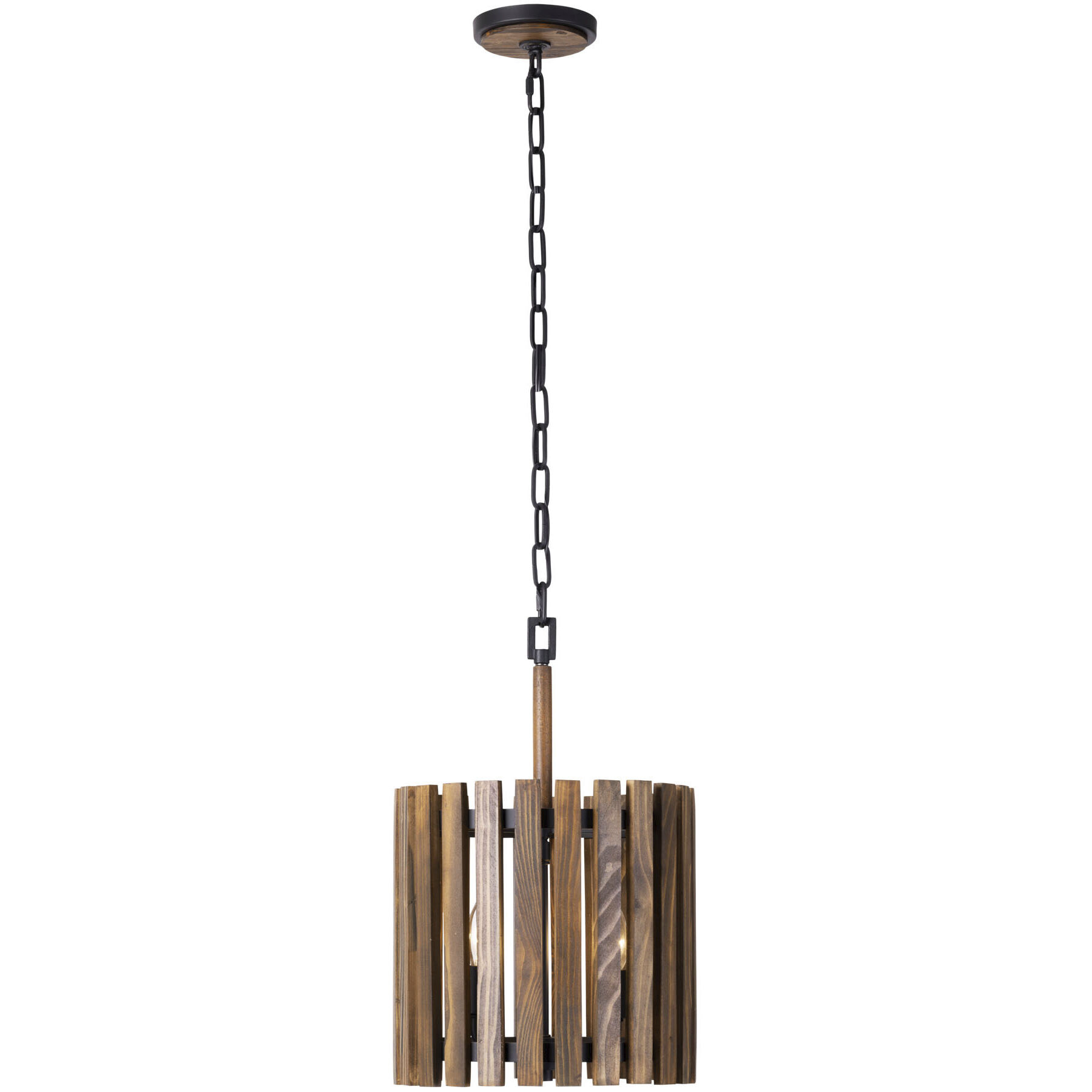 Suratto 2 Light 12 inch Matte Black Pendant Ceiling Light
