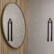 Stopwatch 43.25 X 40 inch Gold Accent Wall Mirror, Varaluz Casa