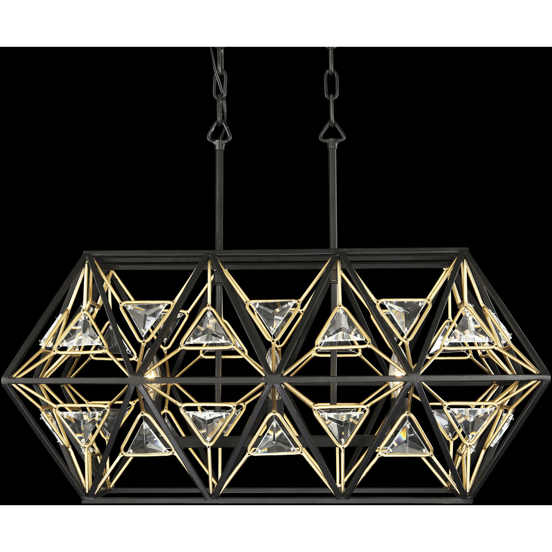 Marcia Linear Pendant Ceiling Light in 3