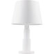 Giustino 32.5 inch 5 watt Matte White Table Lamp Portable Light