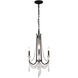 Barcelona 3 Light 17 inch Onyx Chandelier Ceiling Light