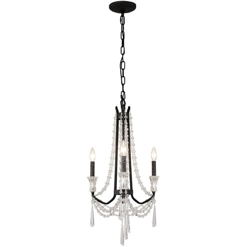 Barcelona 3 Light 17 inch Onyx Chandelier Ceiling Light