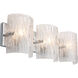 Brilliance 3 Light 23 inch Chrome Bath Vanity Wall Light