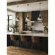 Stirling 1 Light 15 inch Polished Nickel Pendant Ceiling Light, Luz Studio