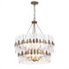 Aurora 14 Light 32 inch Havana Gold Pendant Ceiling Light