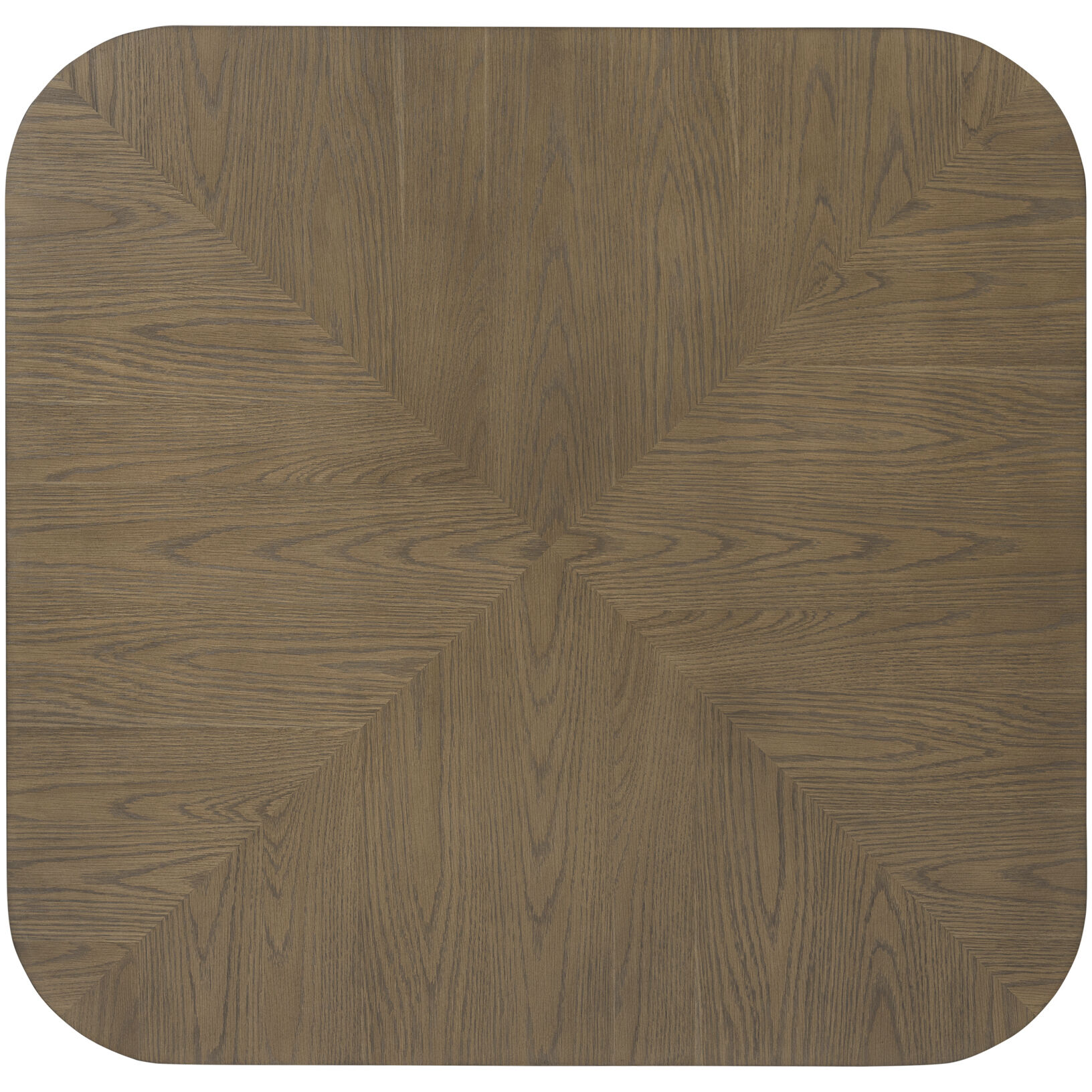 McKinney 44 X 44 inch Mushroom Oak with Mappa Burl Coffee Table