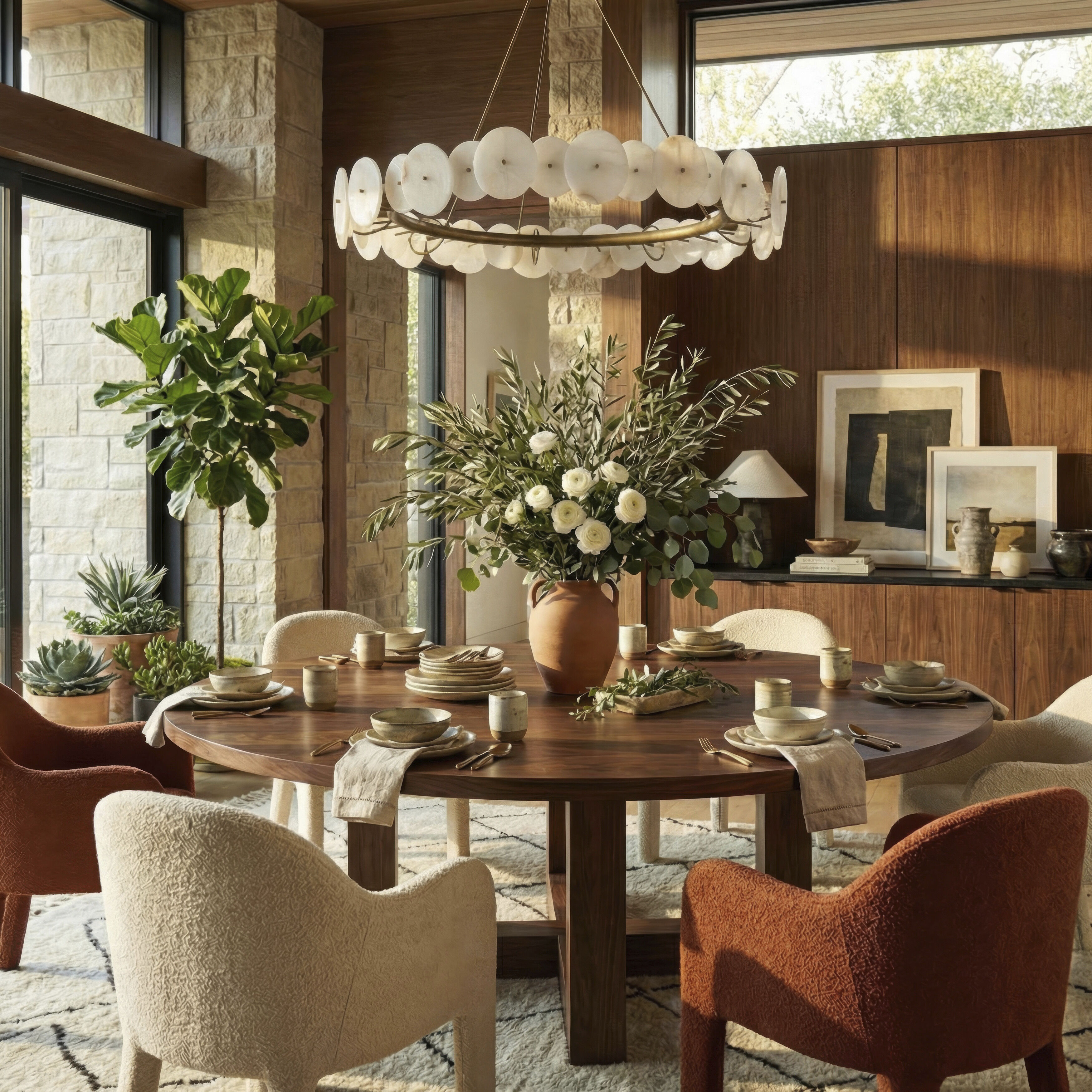 Cosmos 9 Light 48 inch Havana Gold Chandelier Ceiling Light, Smithsonian Collaboration