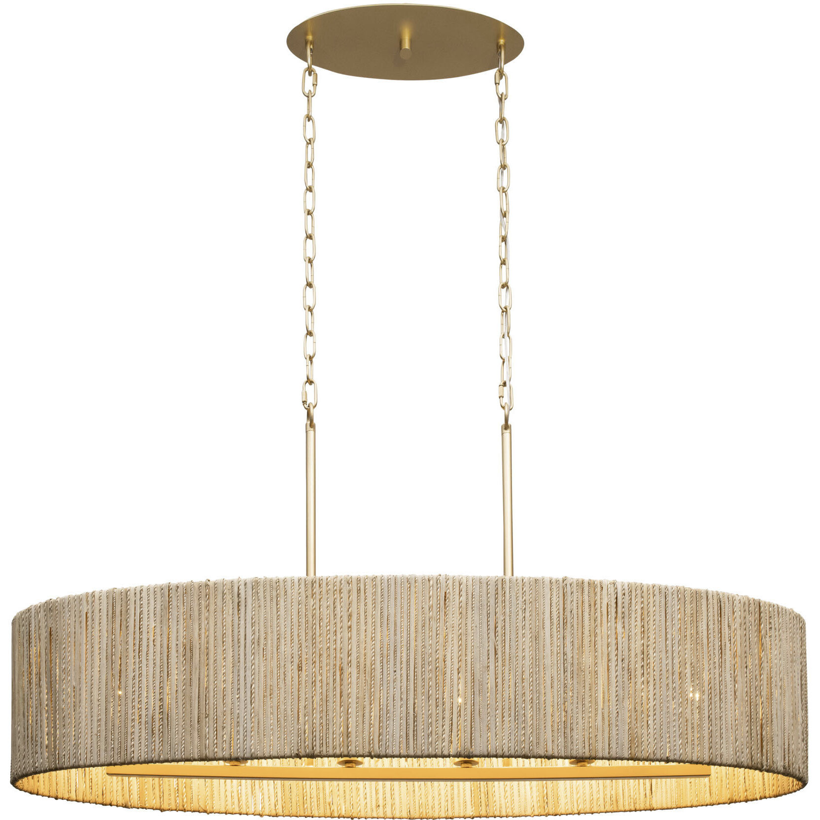 Jacob's Ladder Linear Pendant Ceiling Light, Smithsonian Collaboration