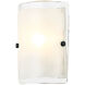 Fairchild 1 Light 6 inch Black ADA Sconce Wall Light