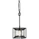 Arcade 1 Light 6 inch Carbon Mini Pendant Ceiling Light