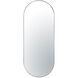 Capsule 60 X 24 inch Chrome Wall Mirror