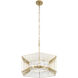 Arcade 6 Light 24 inch French Gold Pendant Ceiling Light