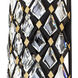 Windsor 2 Light 8 inch Carbon and Havana Gold Wall Sconce Wall Light