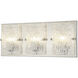 Morgan 3 Light 23 inch Brushed Nickel Bath Vanity Wall Light