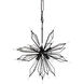 Orbital 8 Light 22 inch Carbon Pendant Ceiling Light