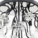 Wildflower 4 Light 19 inch Matte Black Semi-Flush Ceiling Light, Smithsonian Collaboration