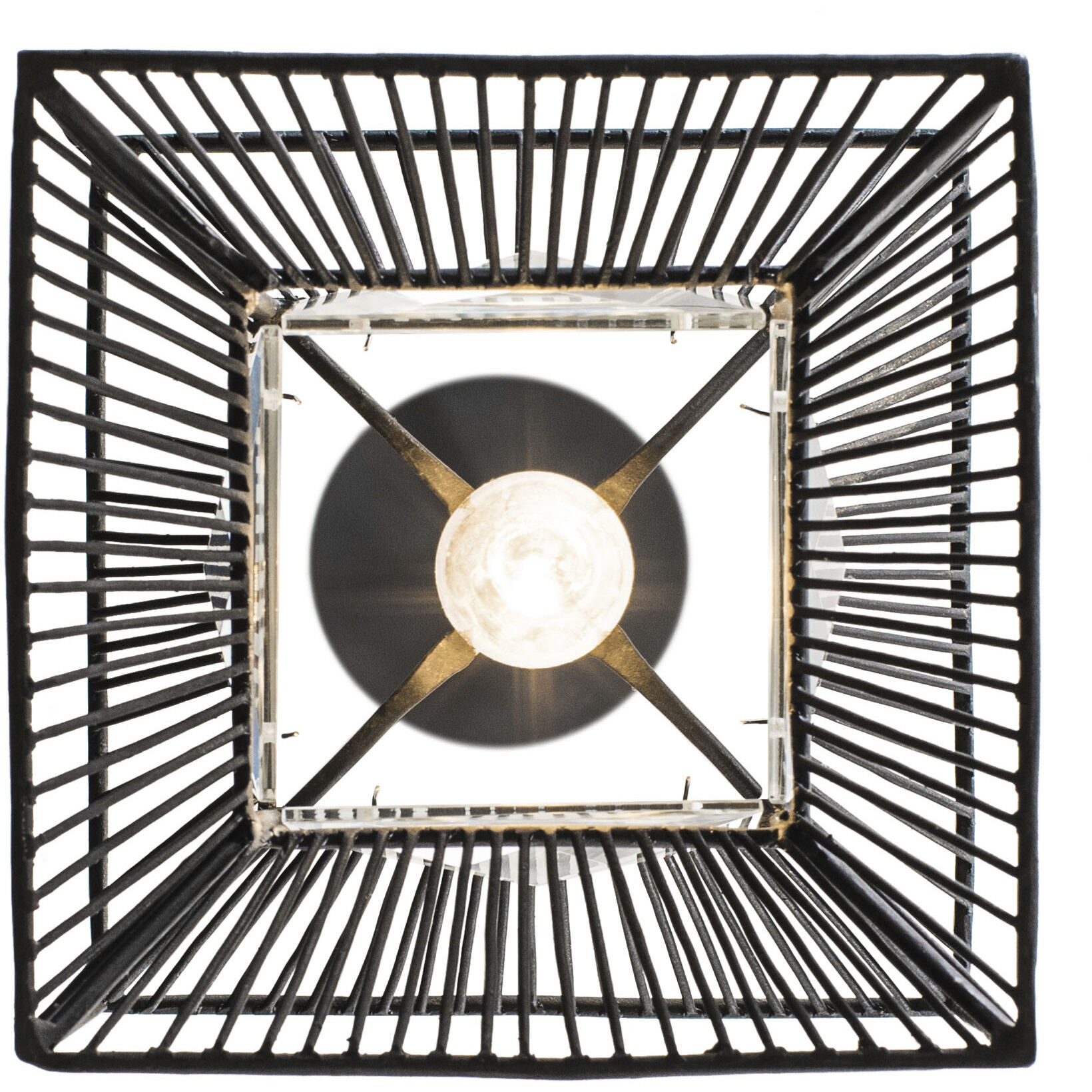 Arcade 1 Light 6 inch Carbon Mini Pendant Ceiling Light