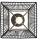 Arcade 1 Light 6 inch Carbon Mini Pendant Ceiling Light