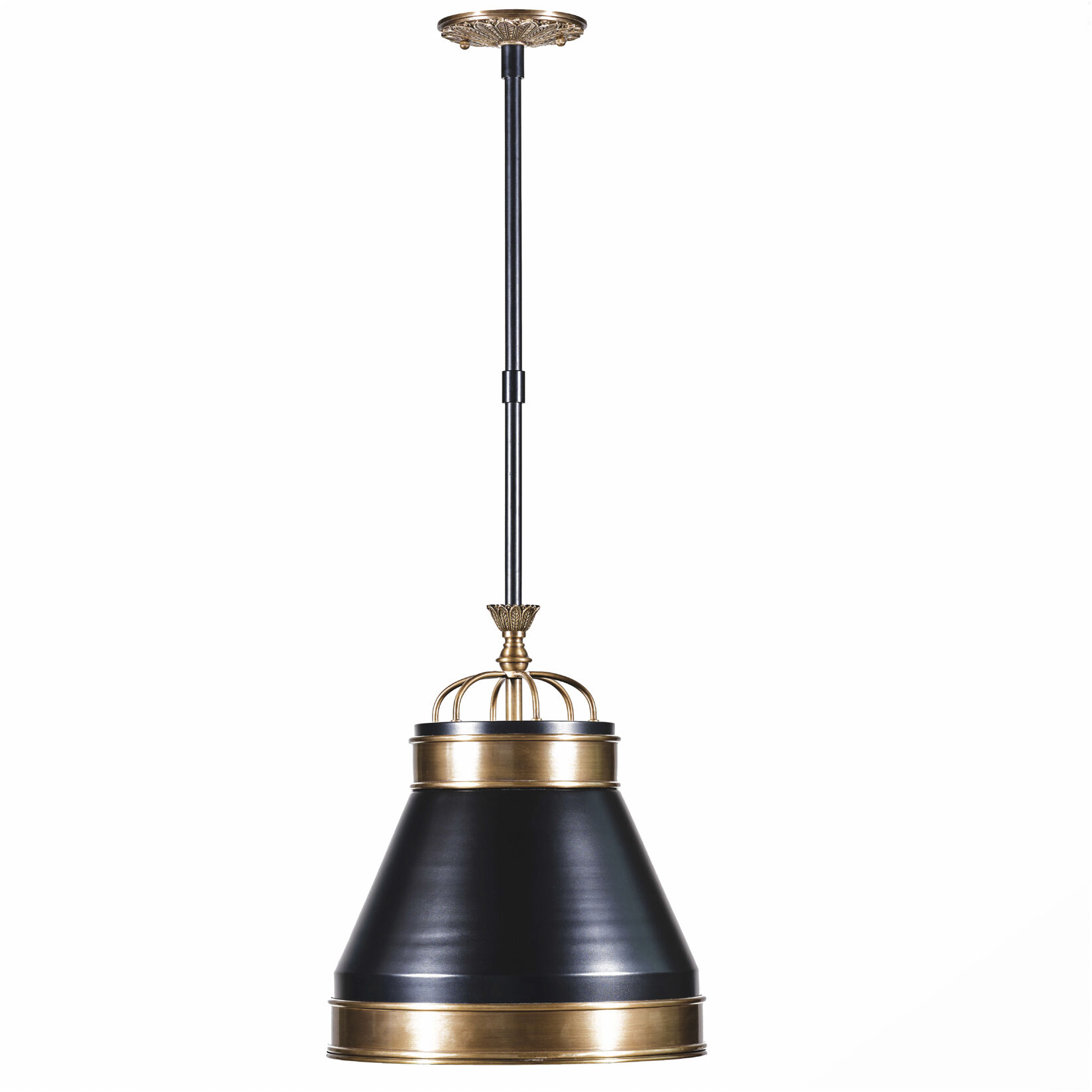 Savarin 1 Light 20 inch Heritage Black and Heritage Bronze Pendant Ceiling Light