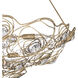 Ethereal Rose 8 Light 32.5 inch Havana Gold Ombre Pendant Ceiling Light