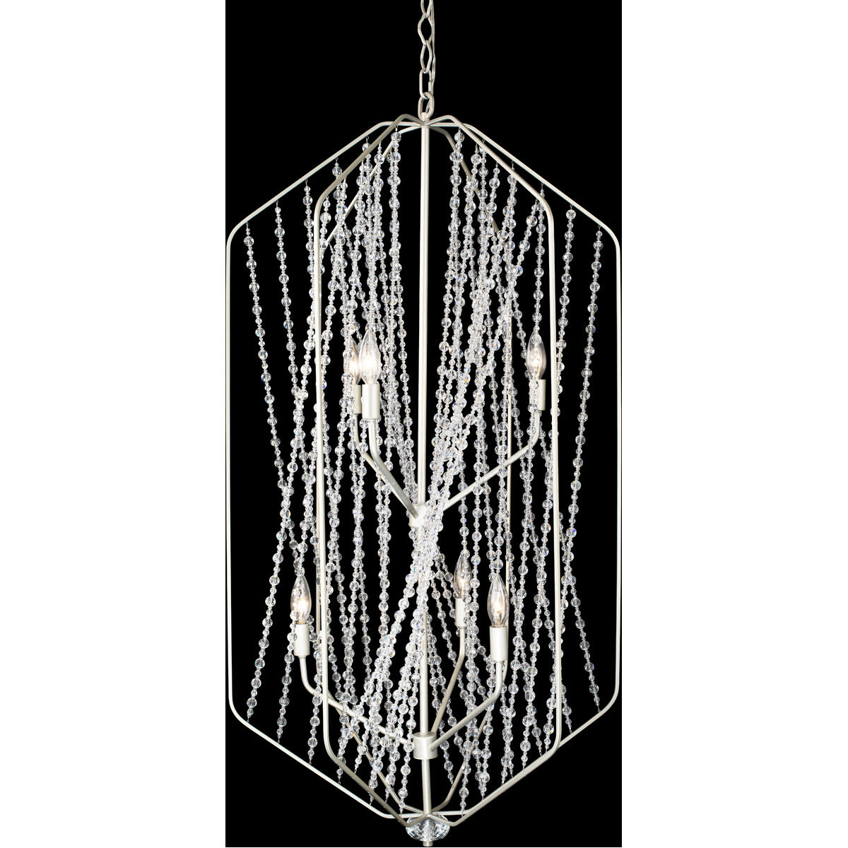 Chelsea 6 Light 24 inch Silverado Foyer Pendant Ceiling Light
