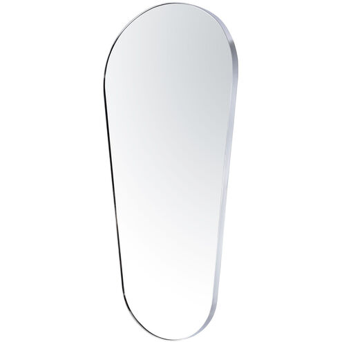 Pointless Exclamation 40 X 21.25 inch Chrome Wall Mirror