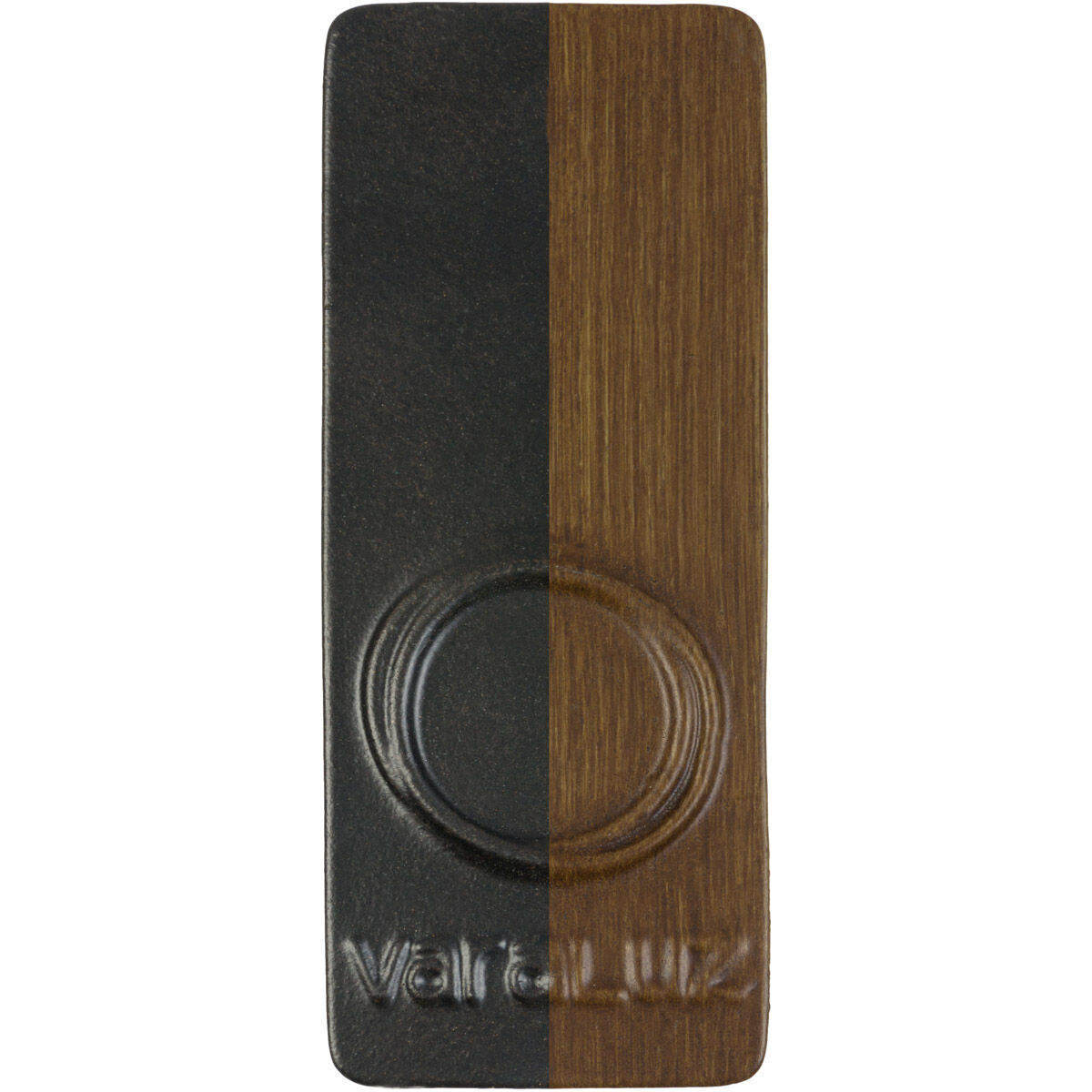 Rio Lobo 8 Light 22 inch Dark Oak with Black Foyer Ceiling Light