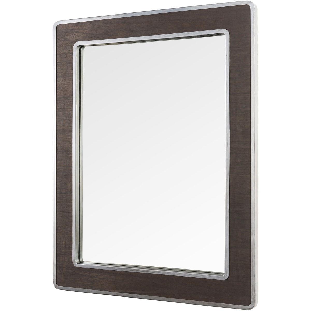 Macie 35.5 X 27.75 inch Reclaimed Wood and Mirror Wall Mirror