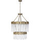 Matrix 14 Light 30 inch Havana Gold Chandelier Ceiling Light