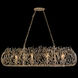 Bask 8 Light 48 inch Gold Dust Linear Pendant Ceiling Light