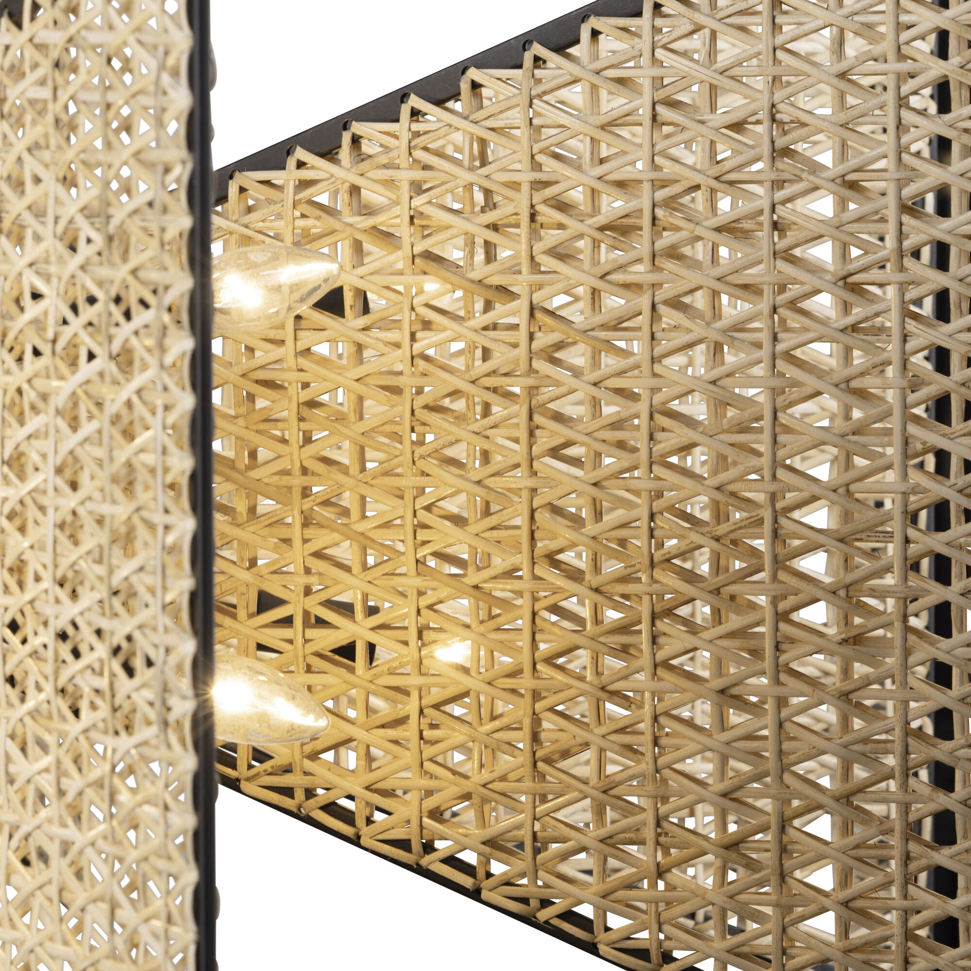 Machina 16 Light 48 inch Matte Black with Sulihiya Chandelier Ceiling Light