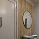 Stopwatch 43.25 X 40 inch Gold Accent Wall Mirror, Varaluz Casa