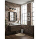 Bromyard 3 Light 25.8 inch Matte Black and Aged Brass Bath Vanity Wall Light, Luz Studio