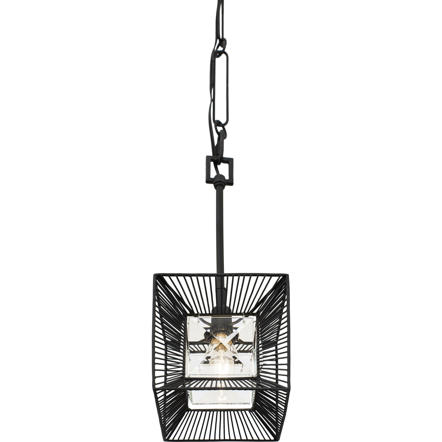 Arcade 1 Light 6 inch Carbon Mini Pendant Ceiling Light