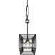Arcade 1 Light 6 inch Carbon Mini Pendant Ceiling Light