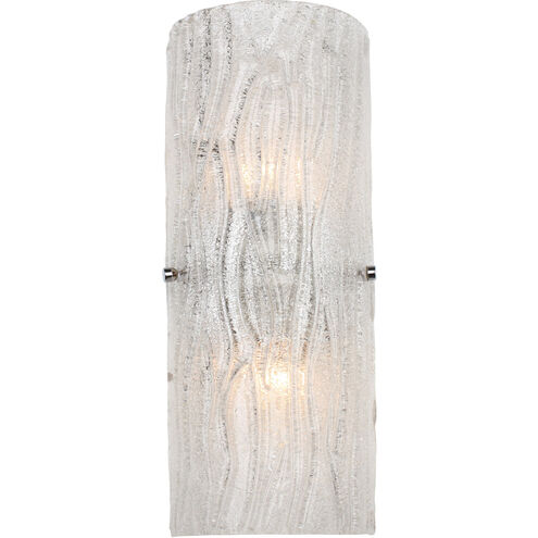 Brilliance 2 Light 7 inch Chrome Sconce Wall Light