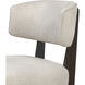 Terra Dark Brown Oak with Ecru Dining Chair, Set of 2
