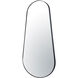 Pointless Exclamation 40 X 21.25 inch Black Wall Mirror