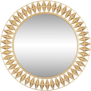 Forever 33 X 33 inch French Gold Accent Mirror 