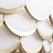 High Tide 11 Light 27 inch French Gold Pendant Ceiling Light